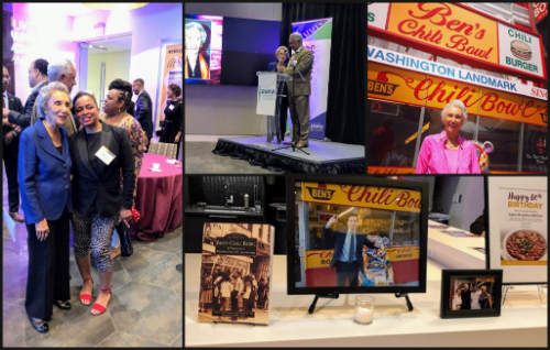 Virginia Ali, a timeless restaurateur, was honored at a RAMW reception after being named the RAMMYS 2019 Duke Zeibert Capital Achievement Award recipient. 